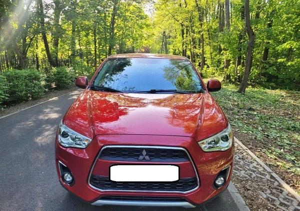 Mitsubishi ASX cena 46800 przebieg: 104000, rok produkcji 2016 z Leśna małe 56